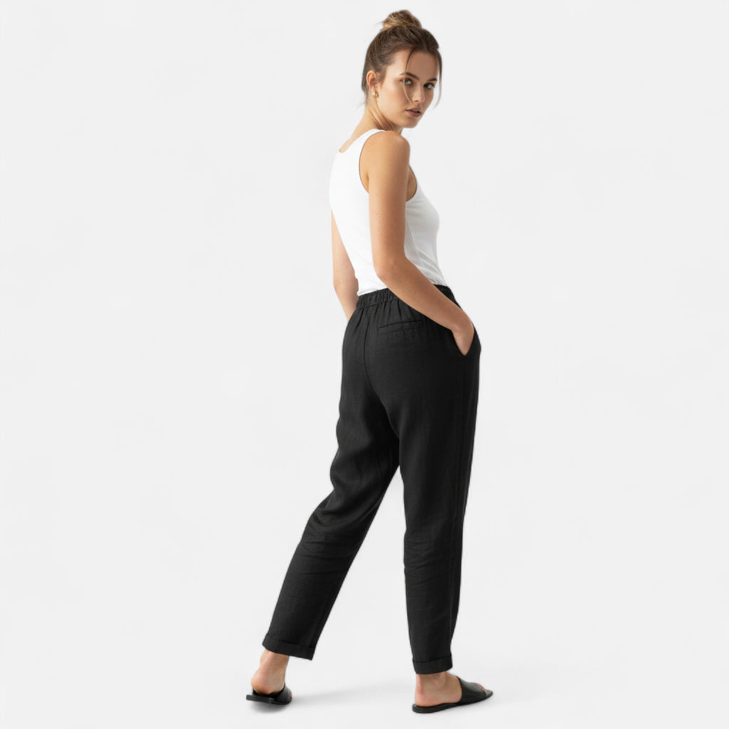 Loranziomode | Pantalon Femme Été Taille Haute Élégant