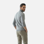 Loranziomode | Pull Homme Col Haut Maille Classique