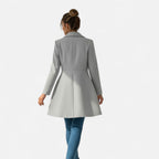 Loranziomode | Manteau Femme Double Boutonnage Élégance Classique