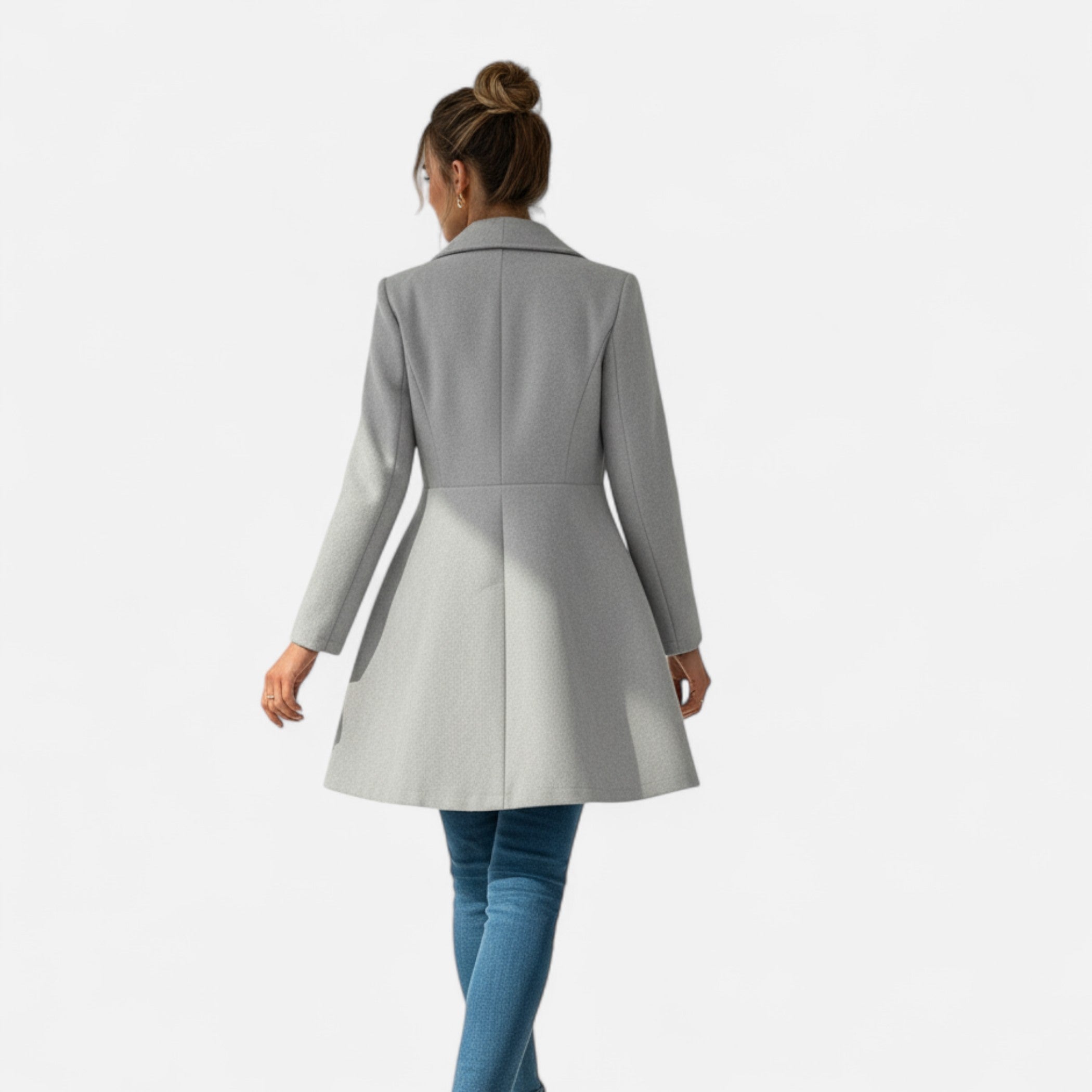 Loranziomode | Manteau Femme Double Boutonnage Élégance Classique