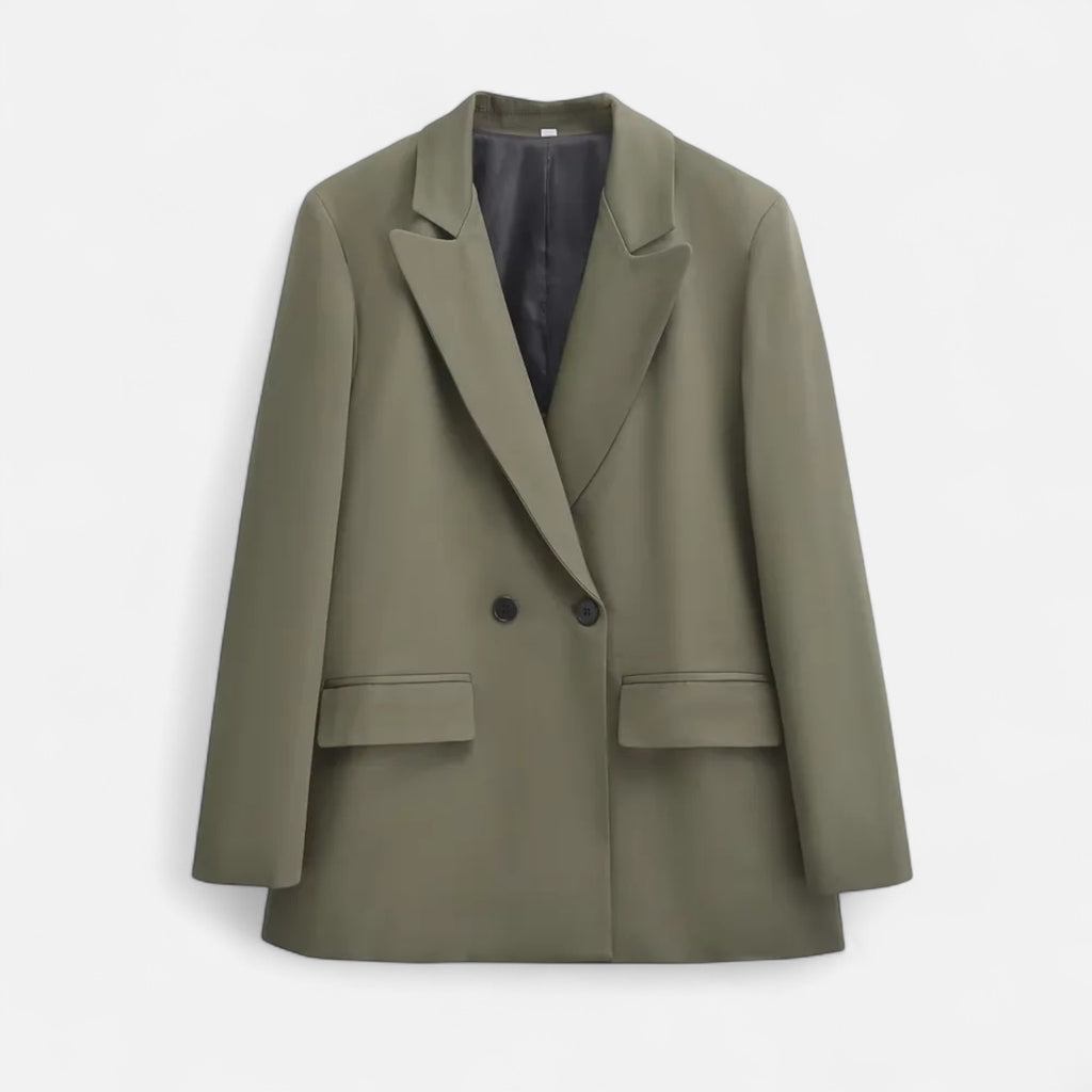 Loranziomode | Blazer Femme Croisé – Élégance de Bureau