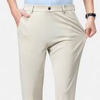 Loranziomode | Pantalon Homme Droit Business Élégance