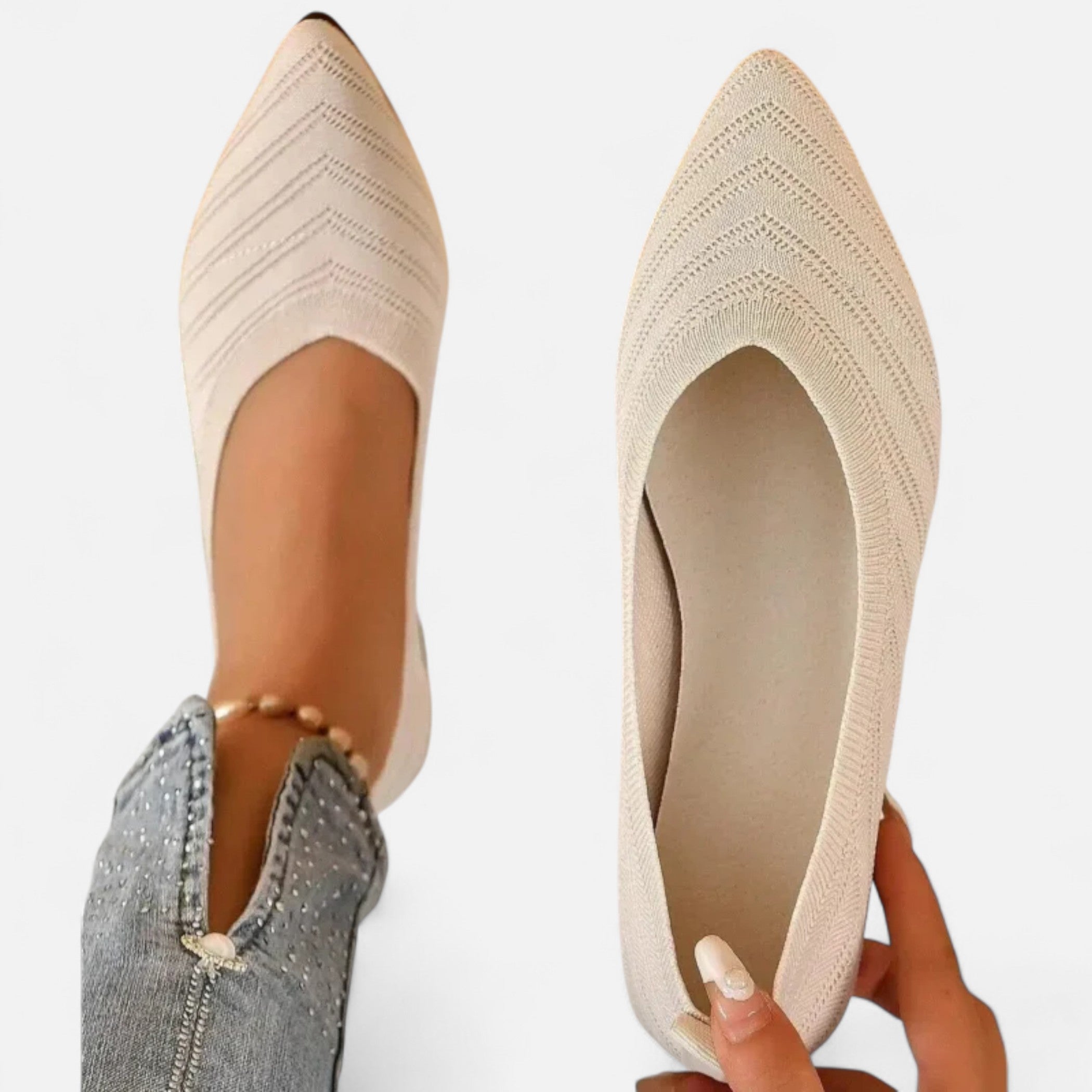 Loranziomode | Ballerines Femme Bout Pointu Élégantes
