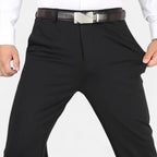 Loranziomode | Pantalon Homme Droit Business Élégance