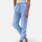 Loranziomode | Pantalon Femme Été Taille Haute Élégant