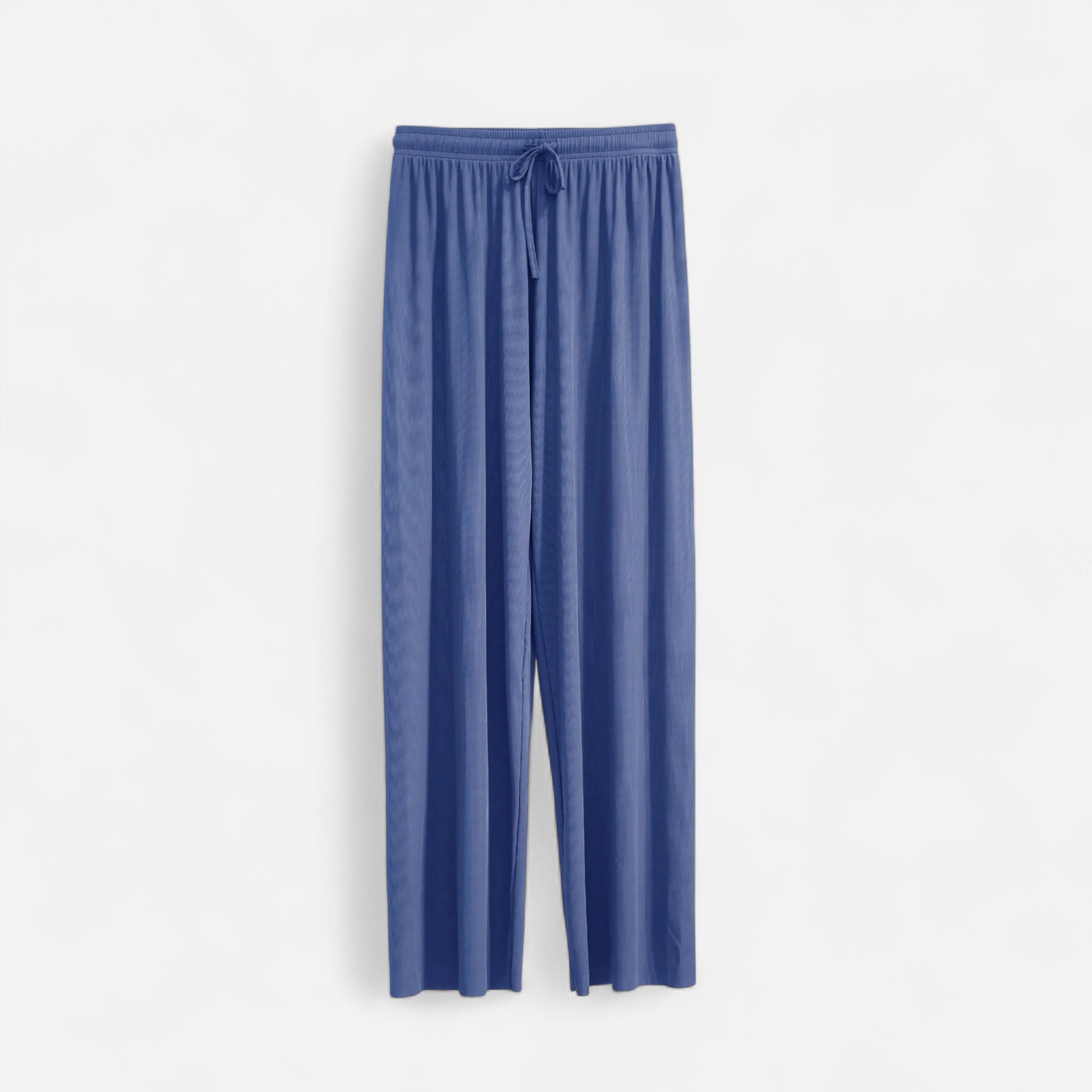 Loranziomode | Pantalon Femme Plissé Jambes Amples