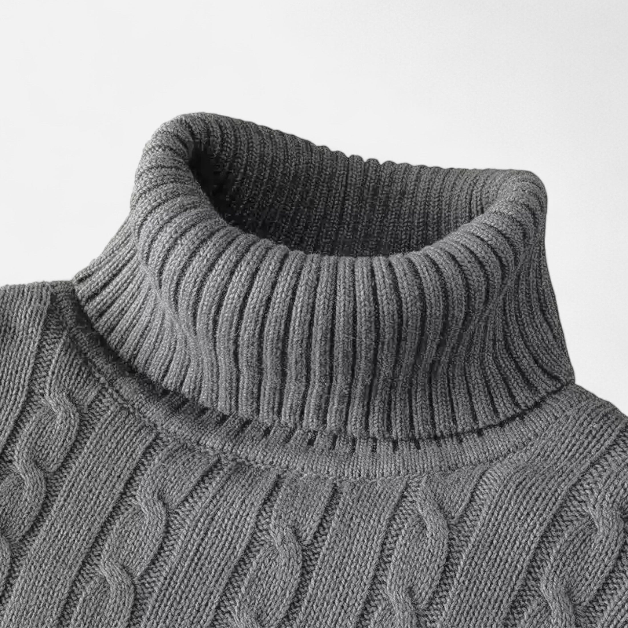 Loranziomode | Pull Homme Col Haut Héritage Classique