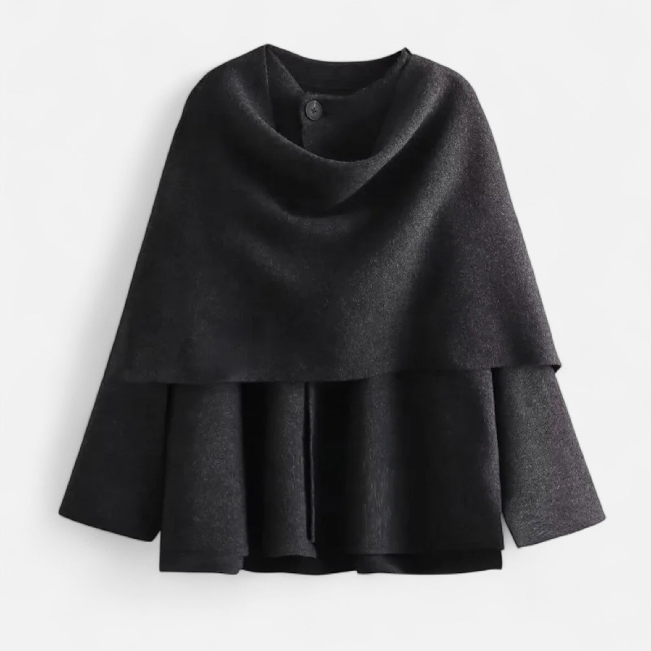 Loranziomode | Pull Manteau Femme Asymétrique Élégant