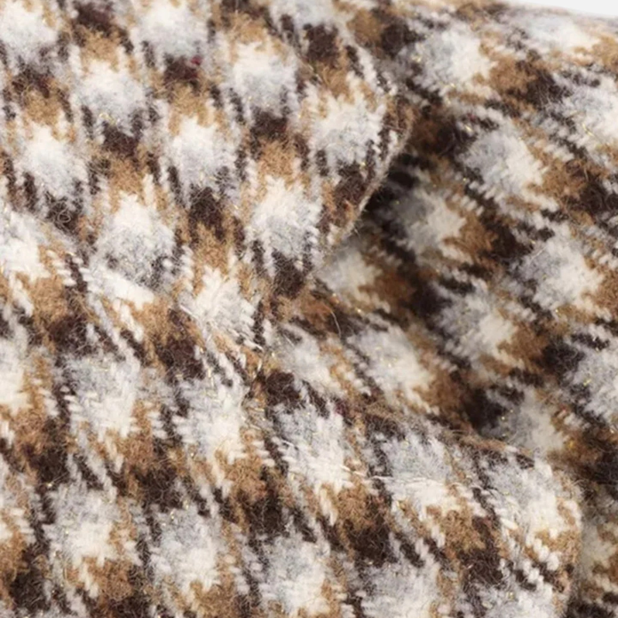 Loranziomode | Manteau Long Femme – Carreaux Vintage Élégants