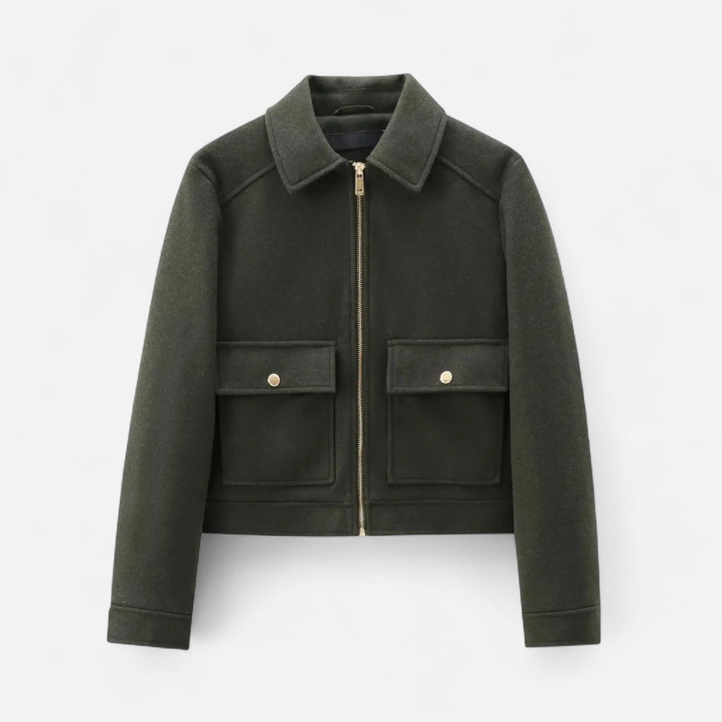 Loranziomode | Veste Femme en Laine – Élégance Bordeaux