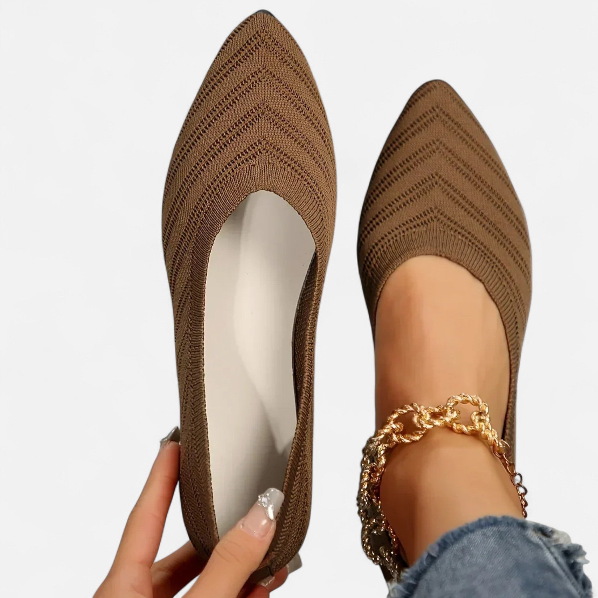 Loranziomode | Ballerines Femme Bout Pointu Élégantes