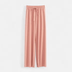 Loranziomode | Pantalon Femme Plissé Jambes Amples