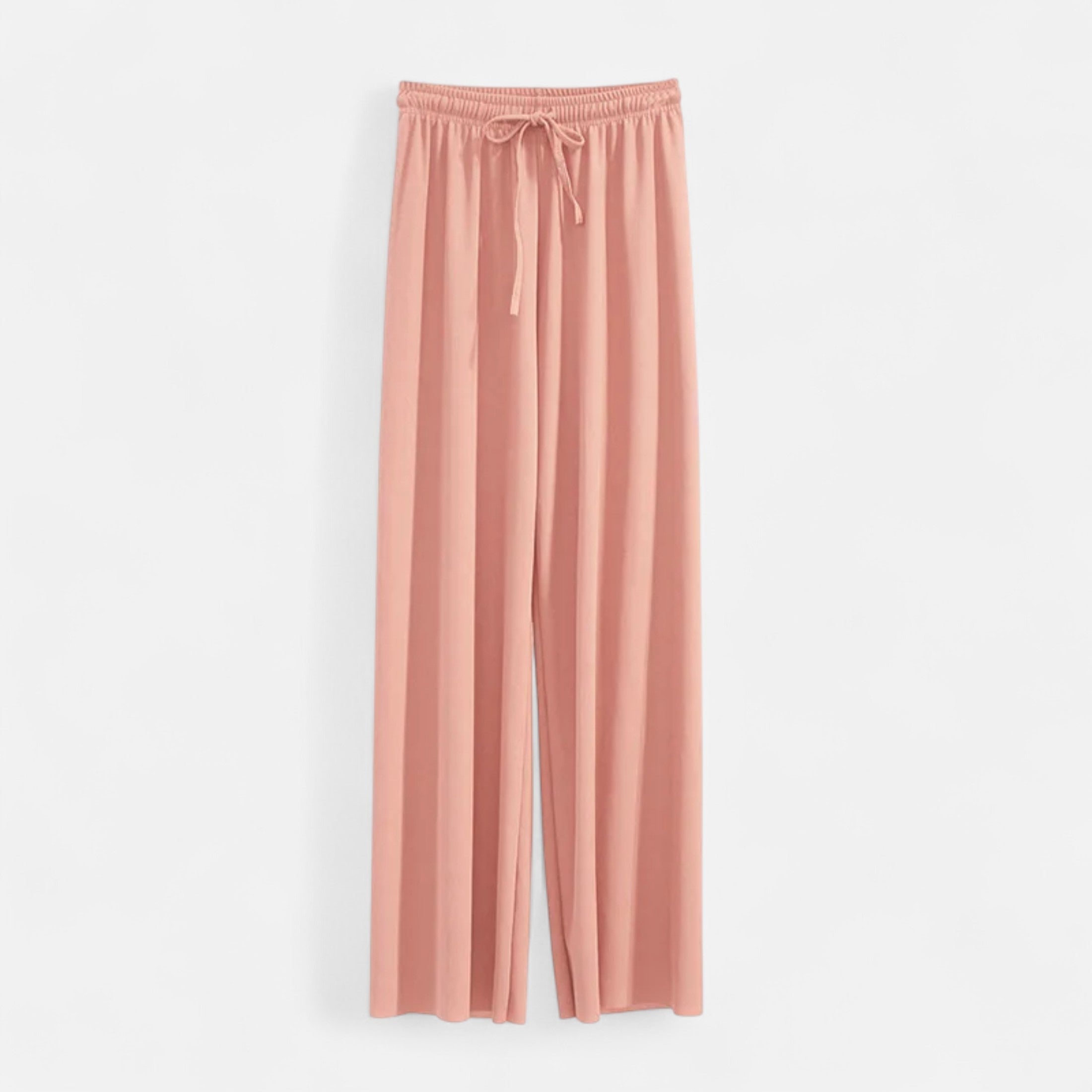 Loranziomode | Pantalon Femme Plissé Jambes Amples