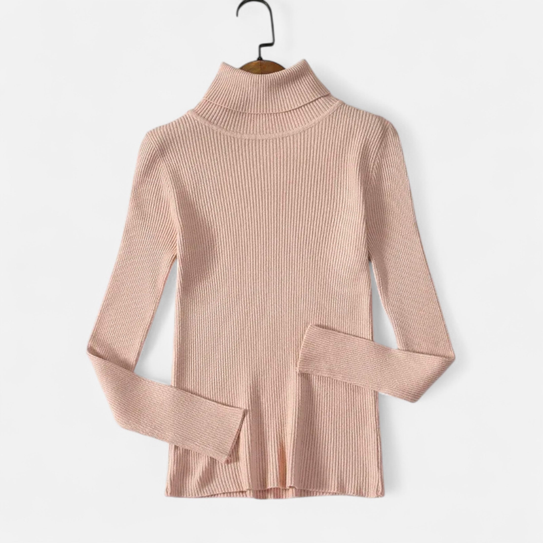 Loranziomode | Pull Femme Col Roulé Maille Fine