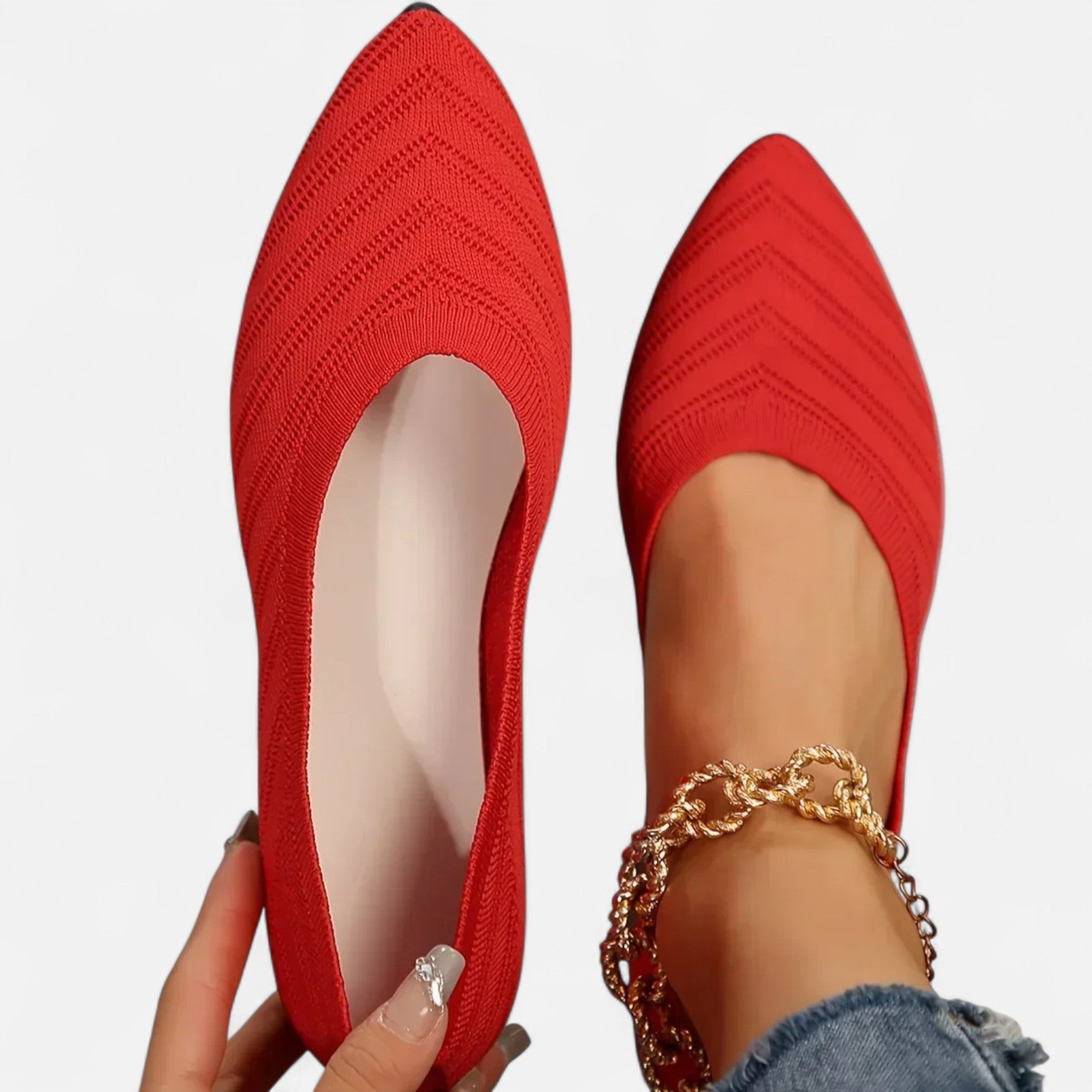 Loranziomode | Ballerines Femme Bout Pointu Élégantes