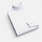 Loranziomode | Pull Homme Col Haut Maille Classique