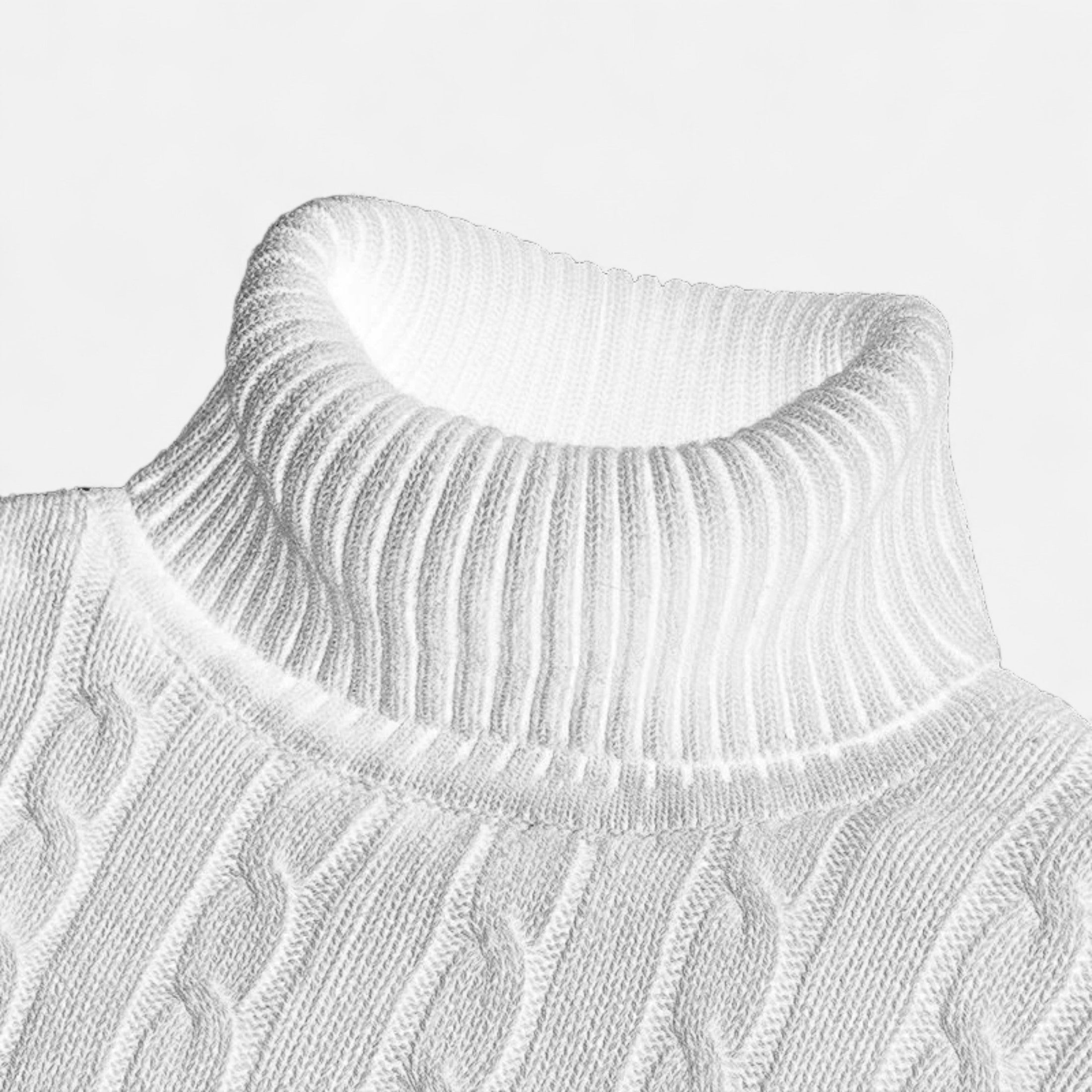 Loranziomode | Pull Homme Col Haut Héritage Classique