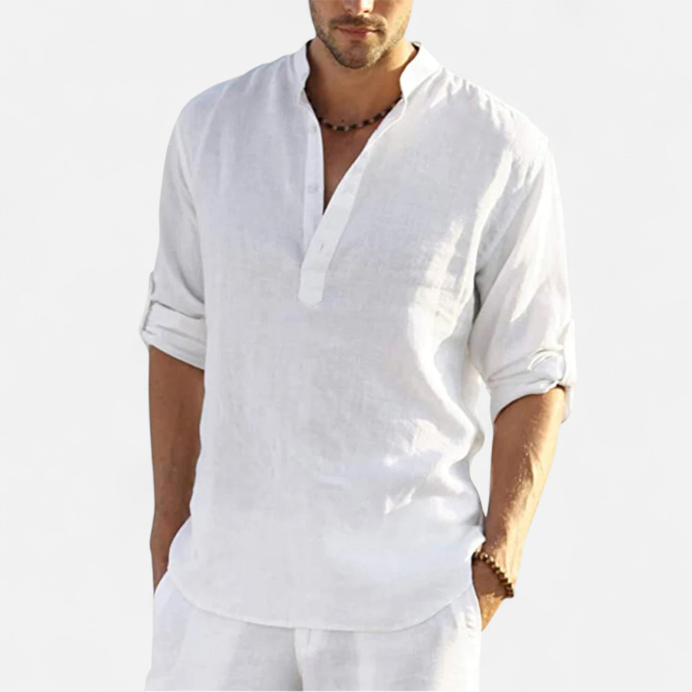 Loranziomode | Chemise Homme Lin Coton Héritage